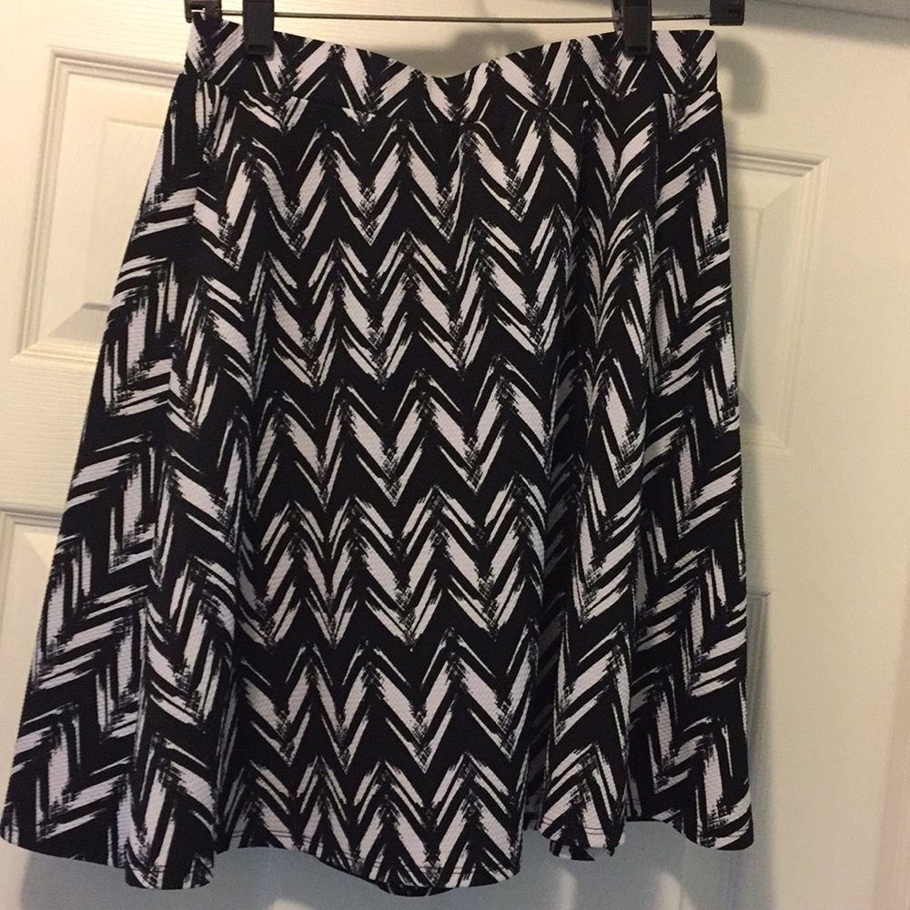 High waisted skirt
